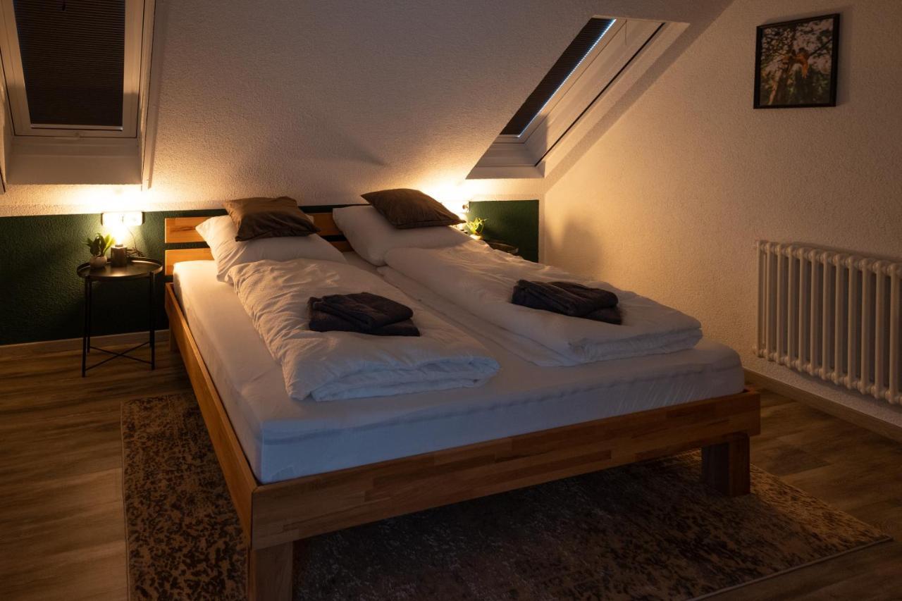 Nature Terminal Apartment - Unterwegs Zuhause Steinenbronn Exteriör bild